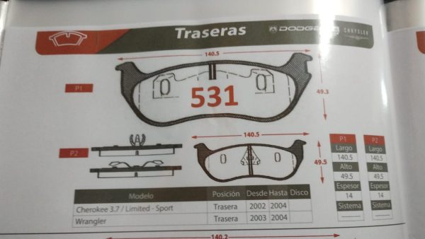 CHRYSLER, CHEROKE, WRANGLER - Imagen 2