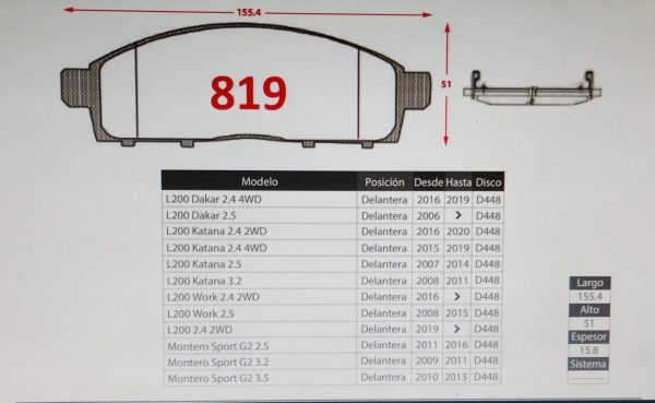 MITSUBISHI L200   (819) - Imagen 2