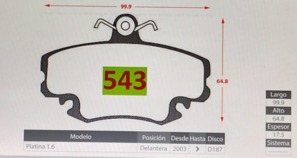 RENAULT TWINGO,CLIO-PEUGEOT 205-NISSAN PLATINA  (543) - Imagen 2