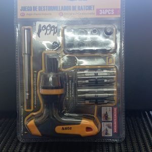 JUEGO DE DESTORNILLADOR DE RATCHET